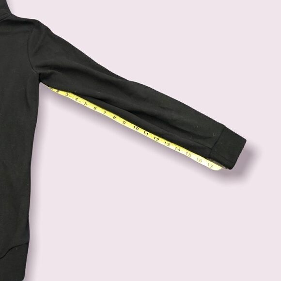 PINK Hoodie Blk and NEON Orange/ Coral - Picture 5 of 6